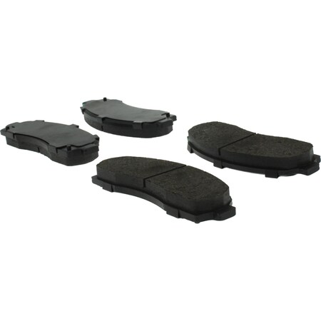 Centric Posi Quiet Extended Wear Brake Pads with Shims and Hardware , Posi Quiet 106.08331 106.08331